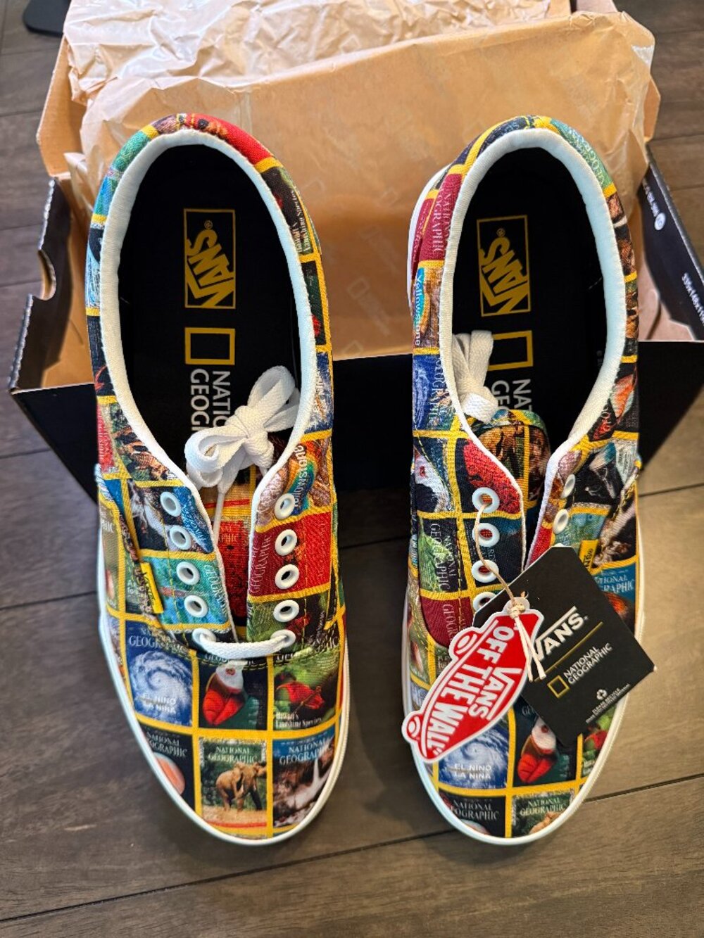 Vans x National Geographic Era Classic Covers Men 10.5 NWT VN0A4U39WJZ Orig Box